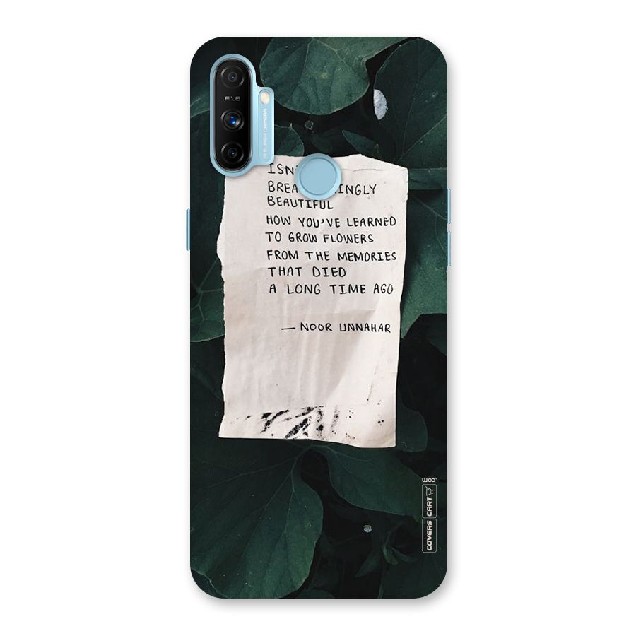 Memories Back Case for Realme Narzo 20A