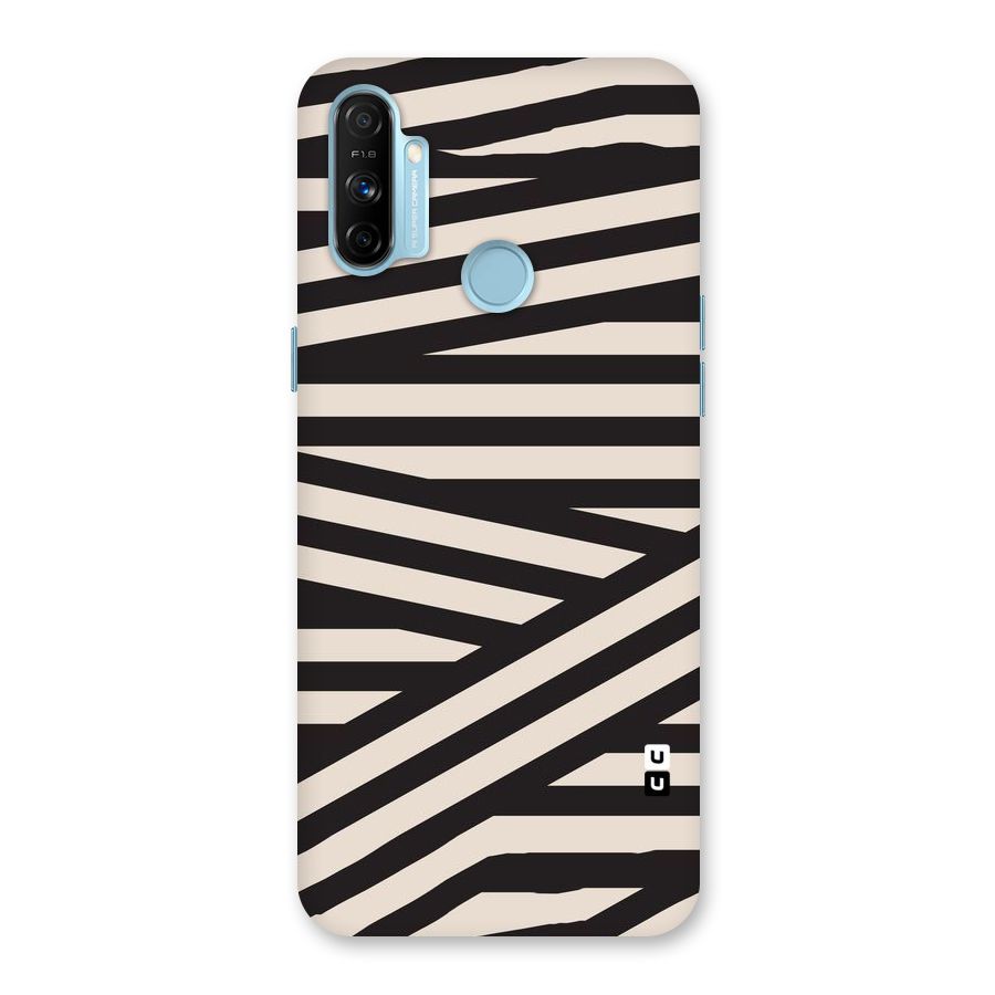 Monochrome Lines Back Case for Realme Narzo 20A