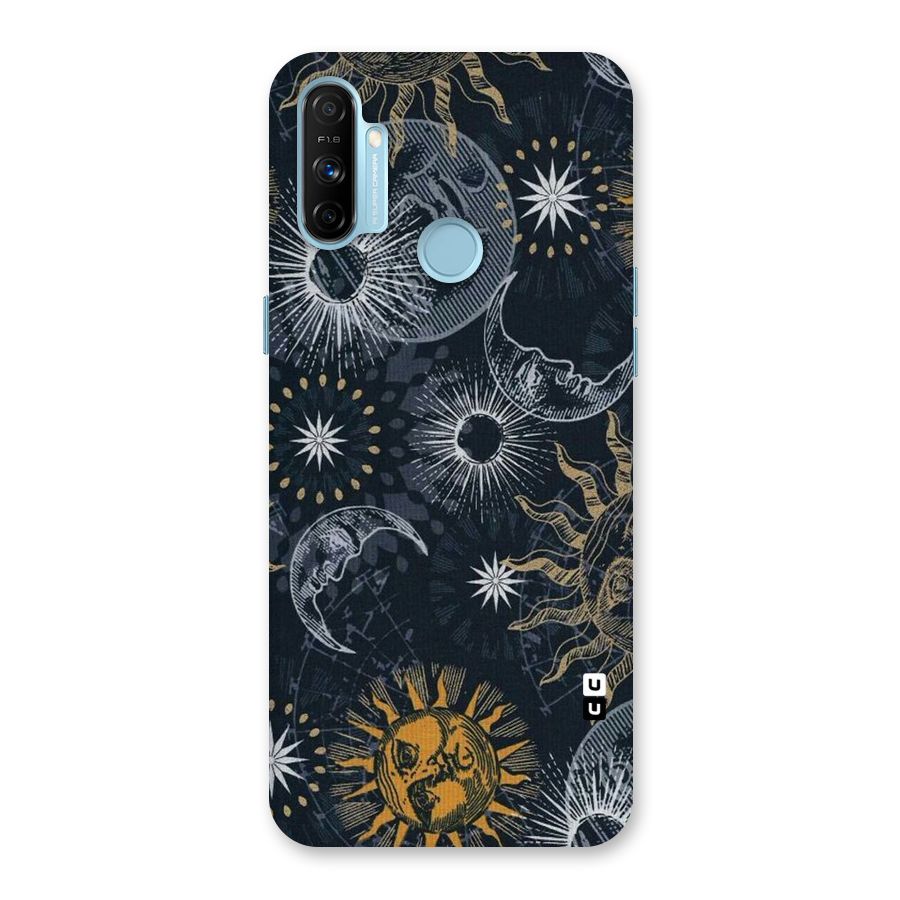 Moon And Sun Back Case for Realme Narzo 20A