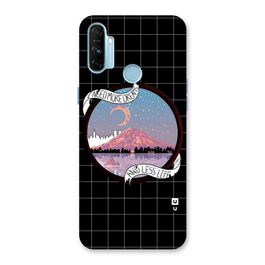 More Dreams Back Case for Realme Narzo 20A
