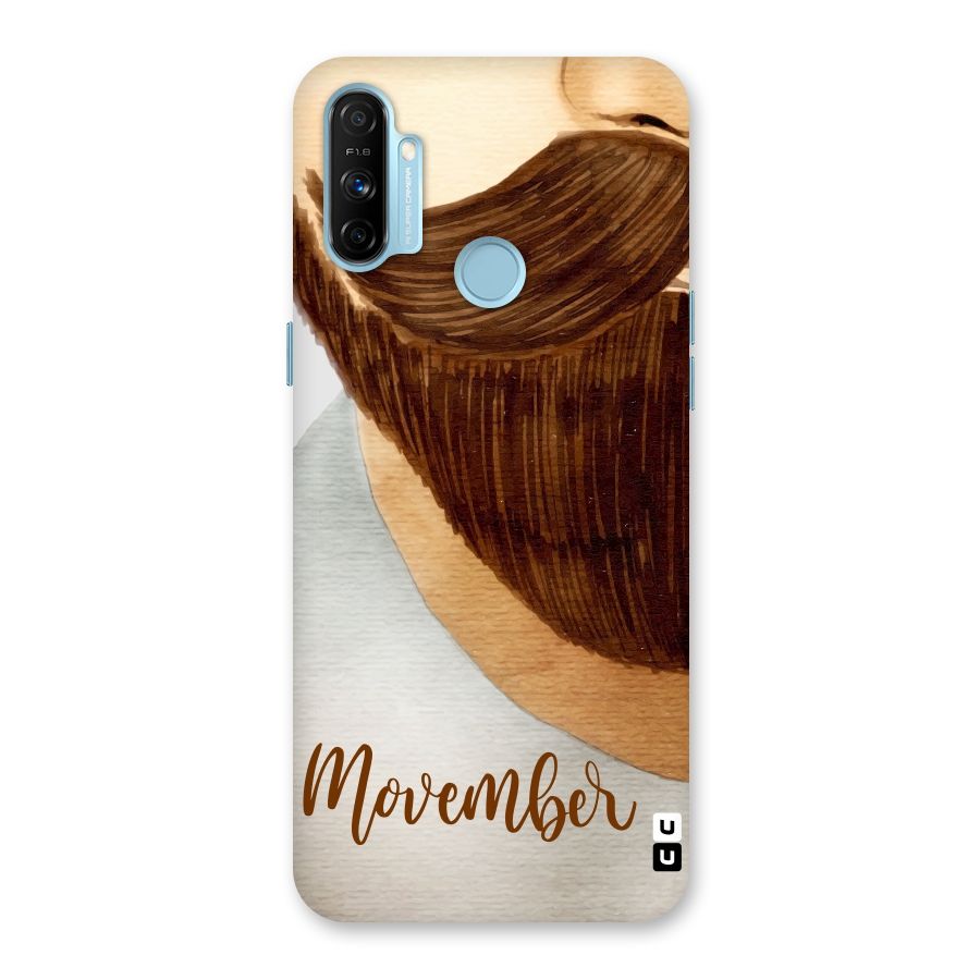 Movember Moustache Back Case for Realme Narzo 20A