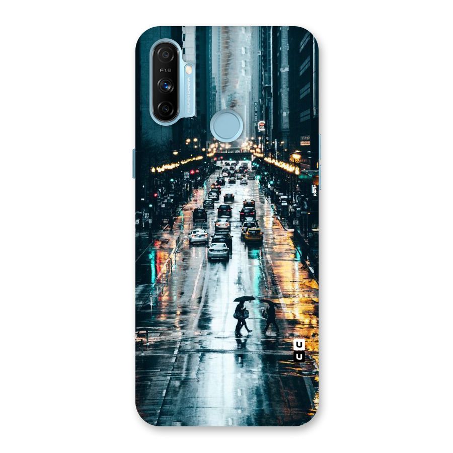 NY Streets Rainy Back Case for Realme Narzo 20A