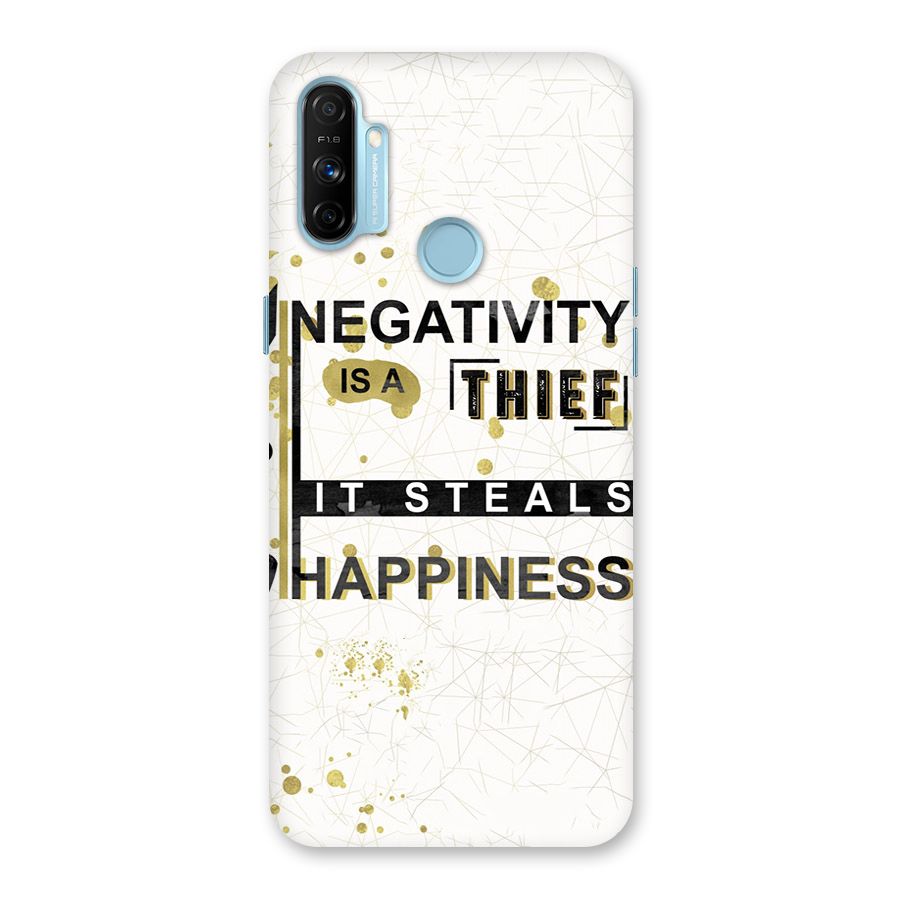 Negativity Thief Back Case for Realme Narzo 20A