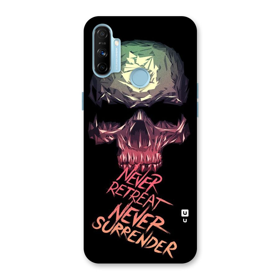 Never Retreat Back Case for Realme Narzo 20A