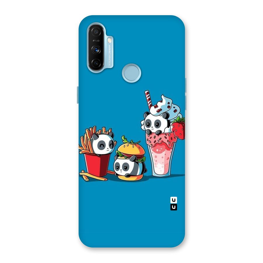Panda Lazy Back Case for Realme Narzo 20A