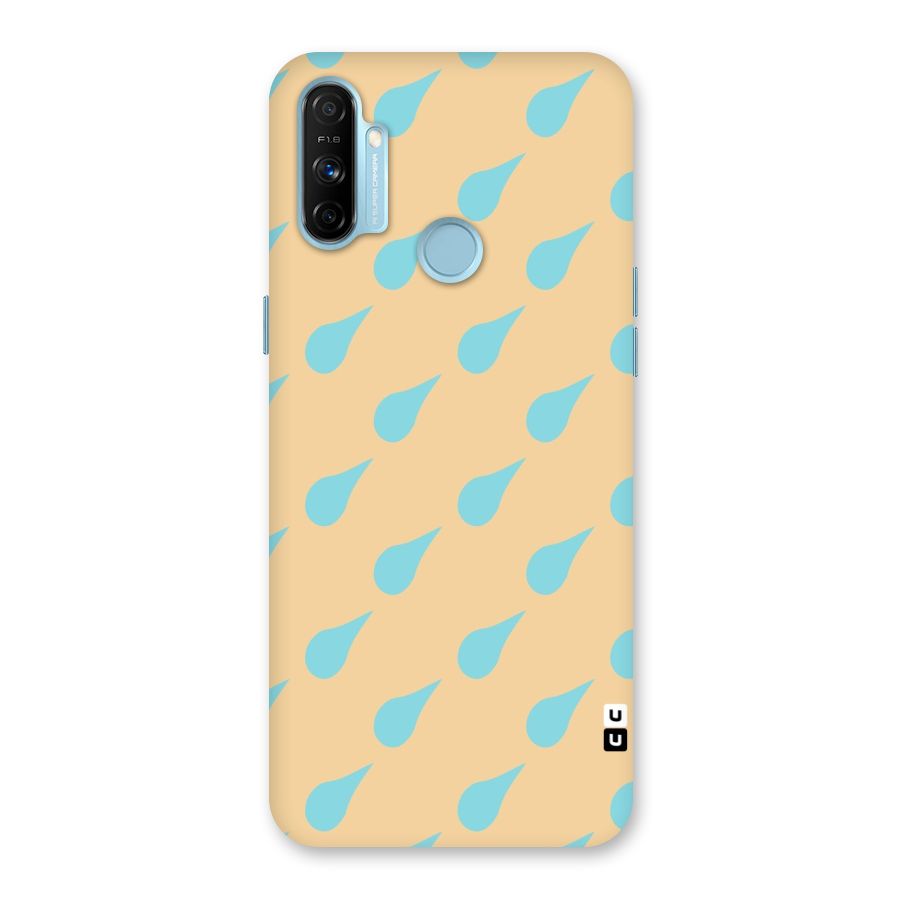 Pastel Orange Drops Back Case for Realme Narzo 20A