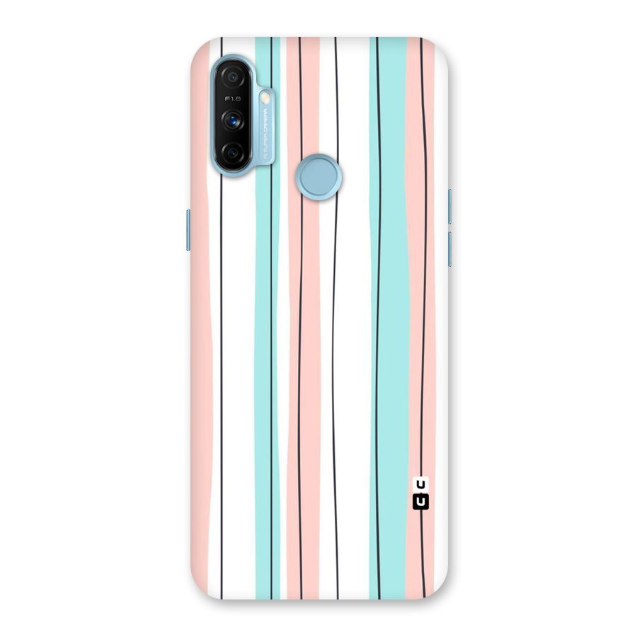 Pastel Tri Stripes Back Case for Realme Narzo 20A