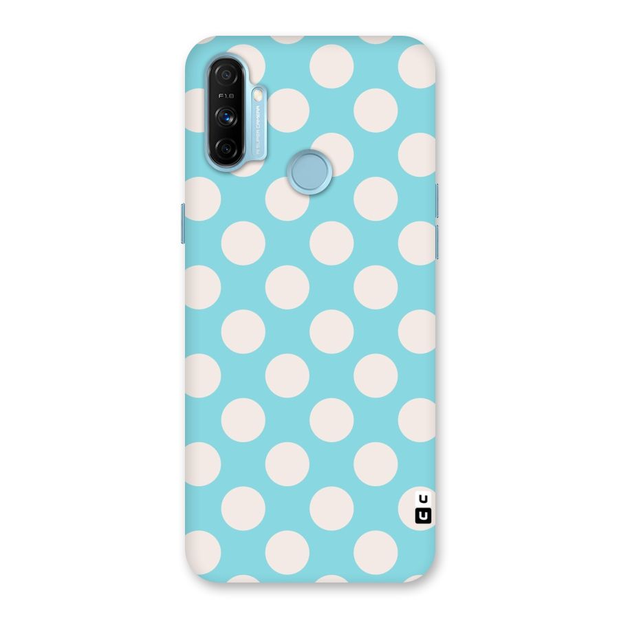 Pastel White Polka Dots Back Case for Realme Narzo 20A
