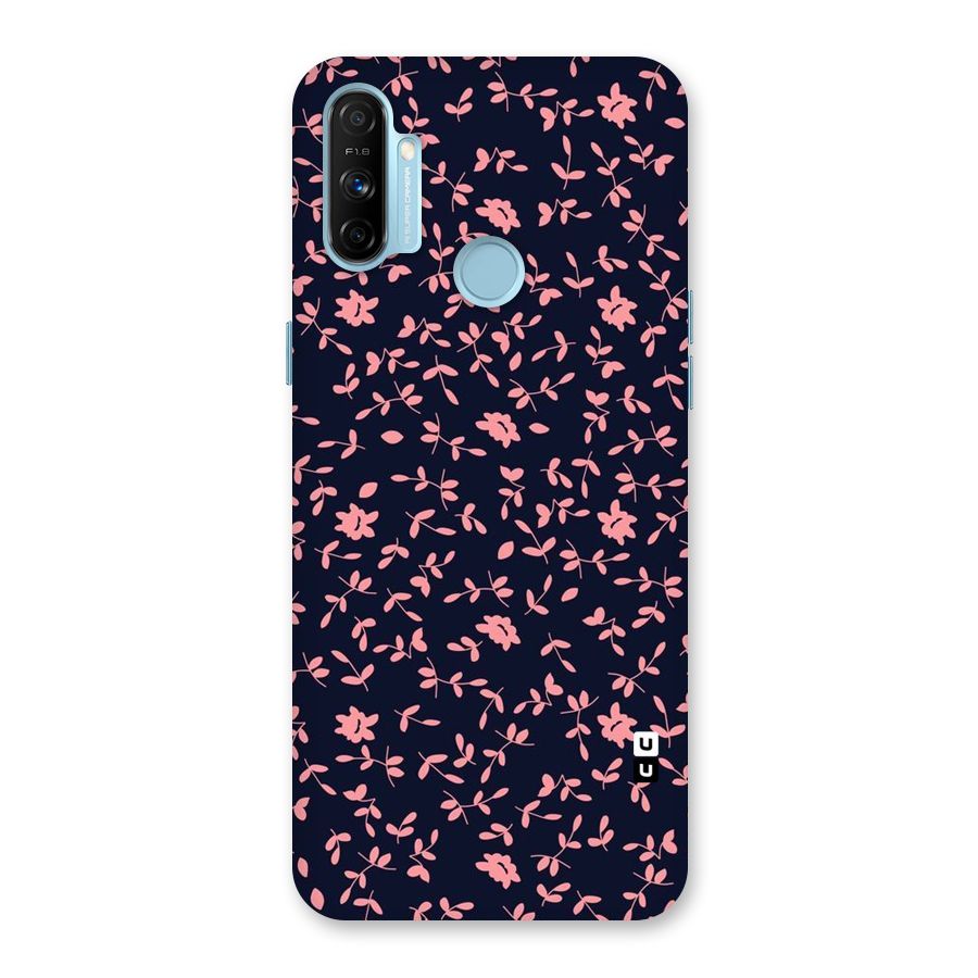 Pink Plant Design Back Case for Realme Narzo 20A
