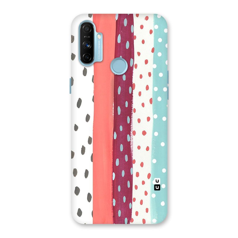 Polka Brush Art Back Case for Realme Narzo 20A