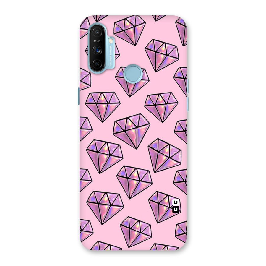 Purple Diamond Designs Back Case for Realme Narzo 20A