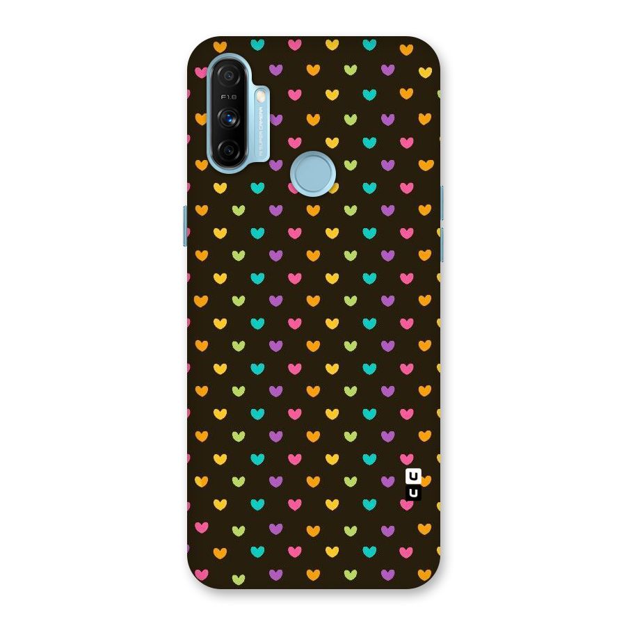 Rainbow Hearts Back Case for Realme Narzo 20A