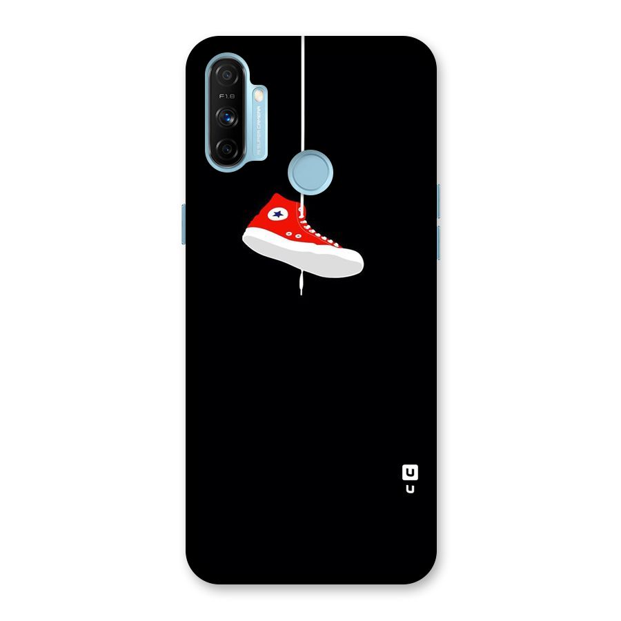 Red Shoe Hanging Back Case for Realme Narzo 20A