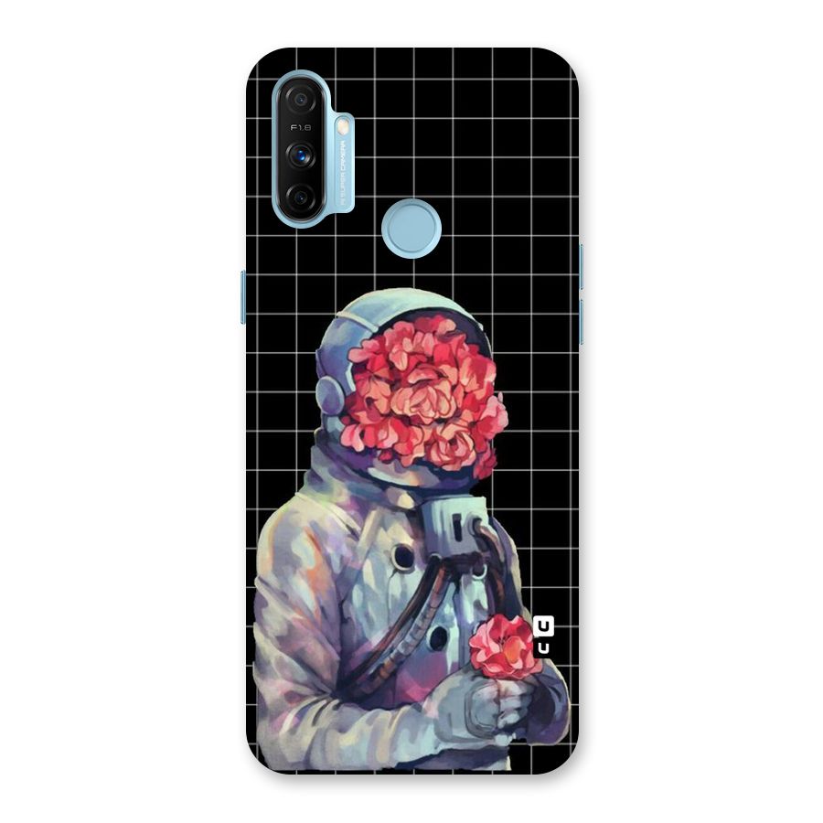 Robot Rose Back Case for Realme Narzo 20A