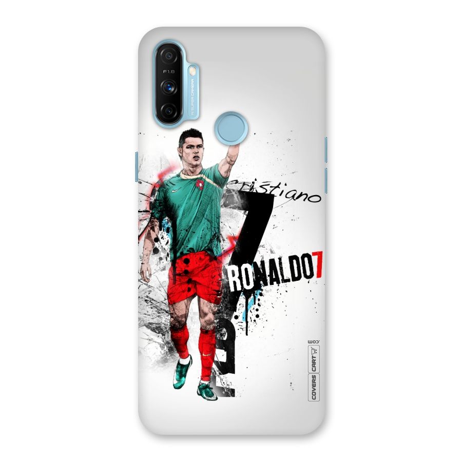 Ronaldo In Portugal Jersey Back Case for Realme Narzo 20A