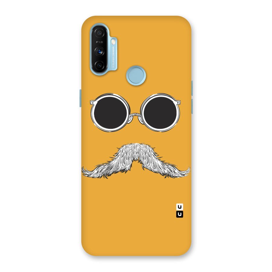 Sassy Mustache Back Case for Realme Narzo 20A