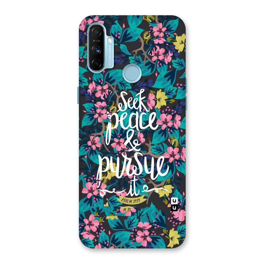 Seek Peace Back Case for Realme Narzo 20A