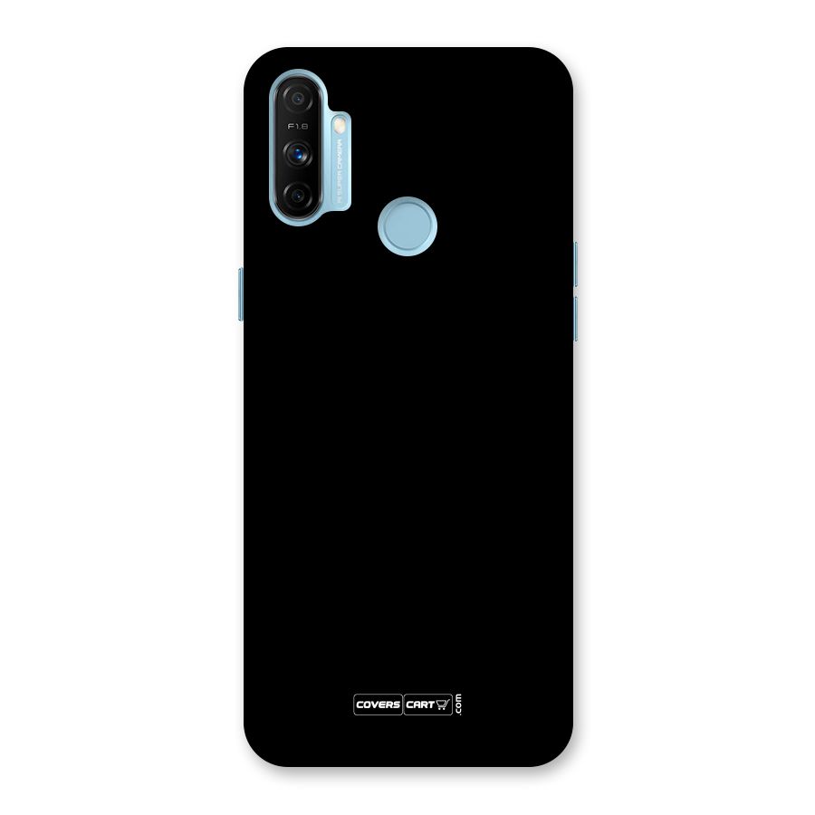 Simple Black Back Case for Realme Narzo 20A