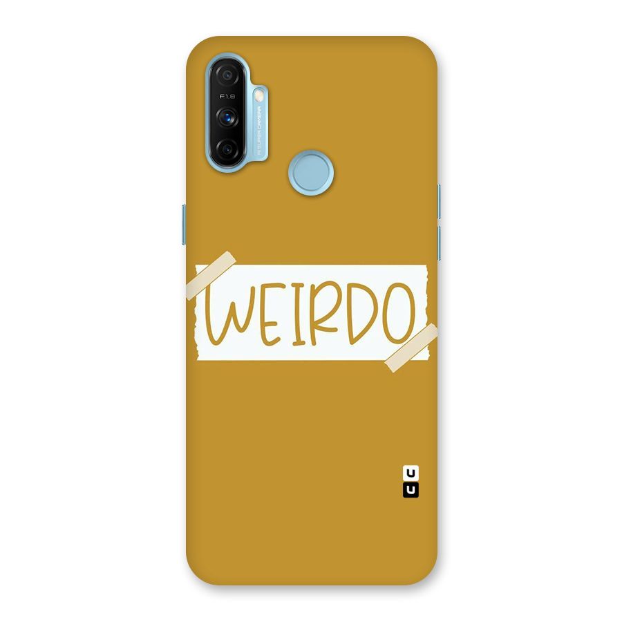 Simple Weirdo Back Case for Realme Narzo 20A