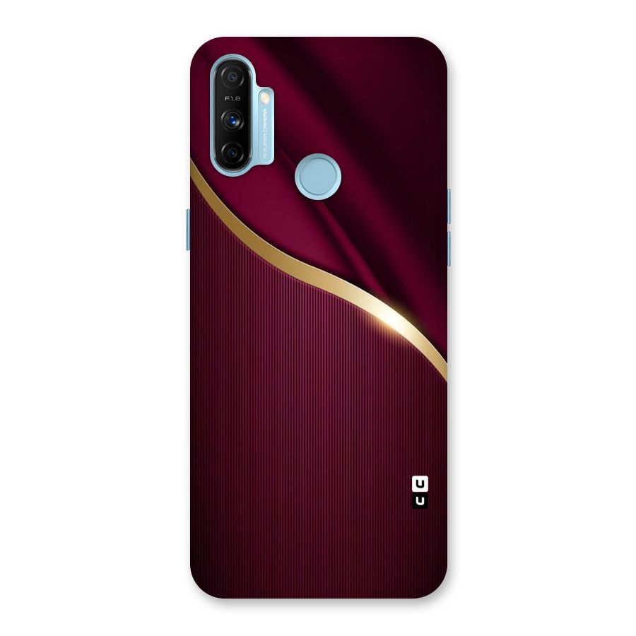 Smooth Maroon Back Case for Realme Narzo 20A