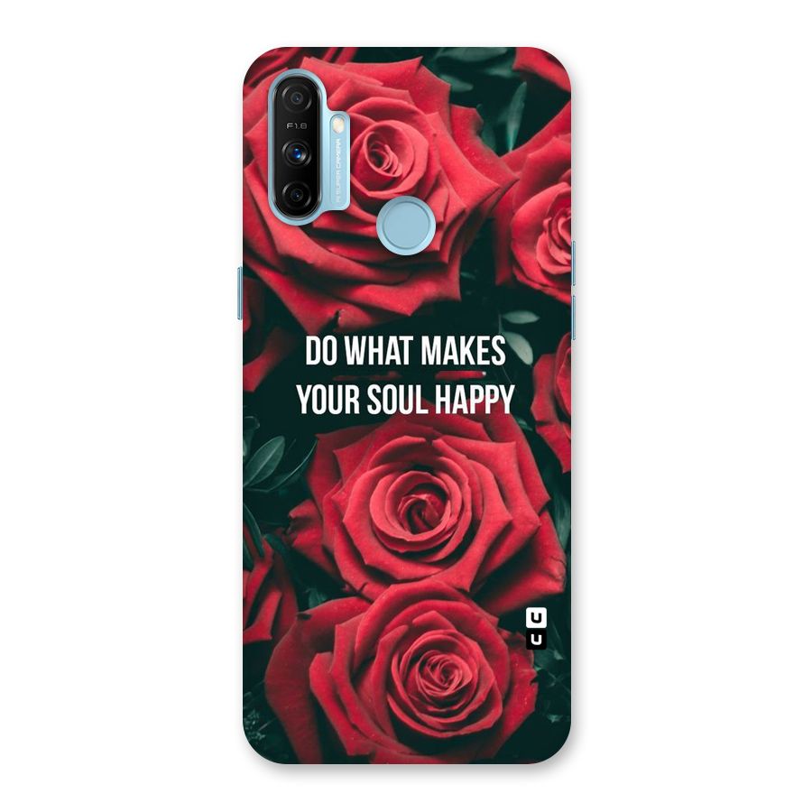 Soul Happy Back Case for Realme Narzo 20A
