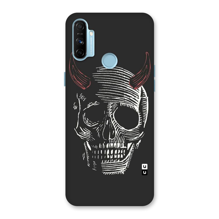 Spooky Face Back Case for Realme Narzo 20A
