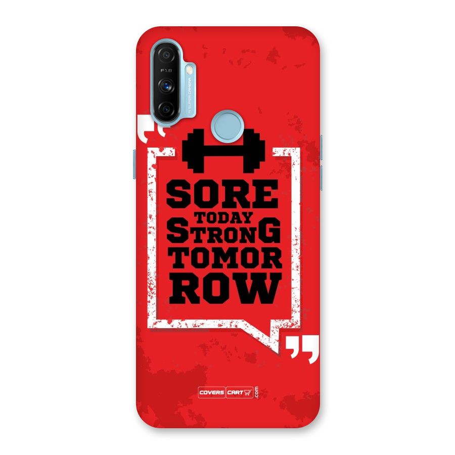Stay Strong Back Case for Realme Narzo 20A