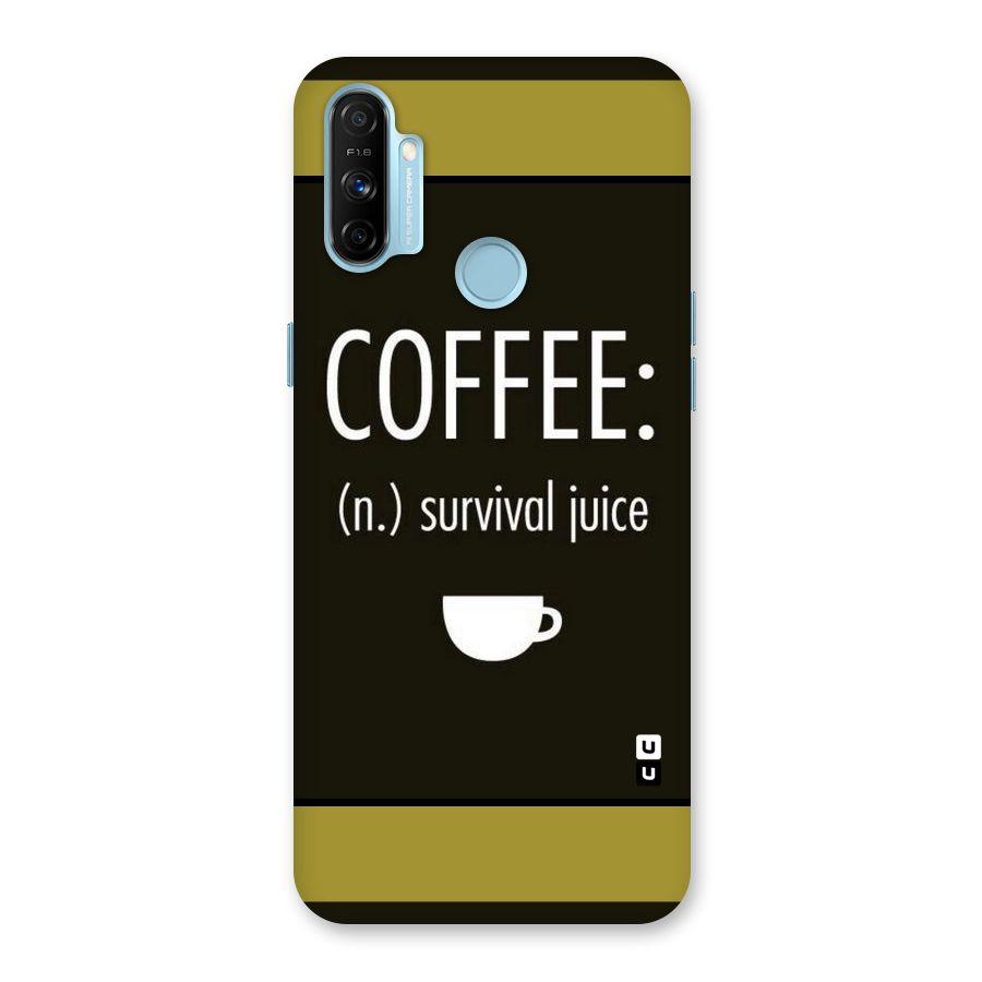Survival Juice Back Case for Realme Narzo 20A