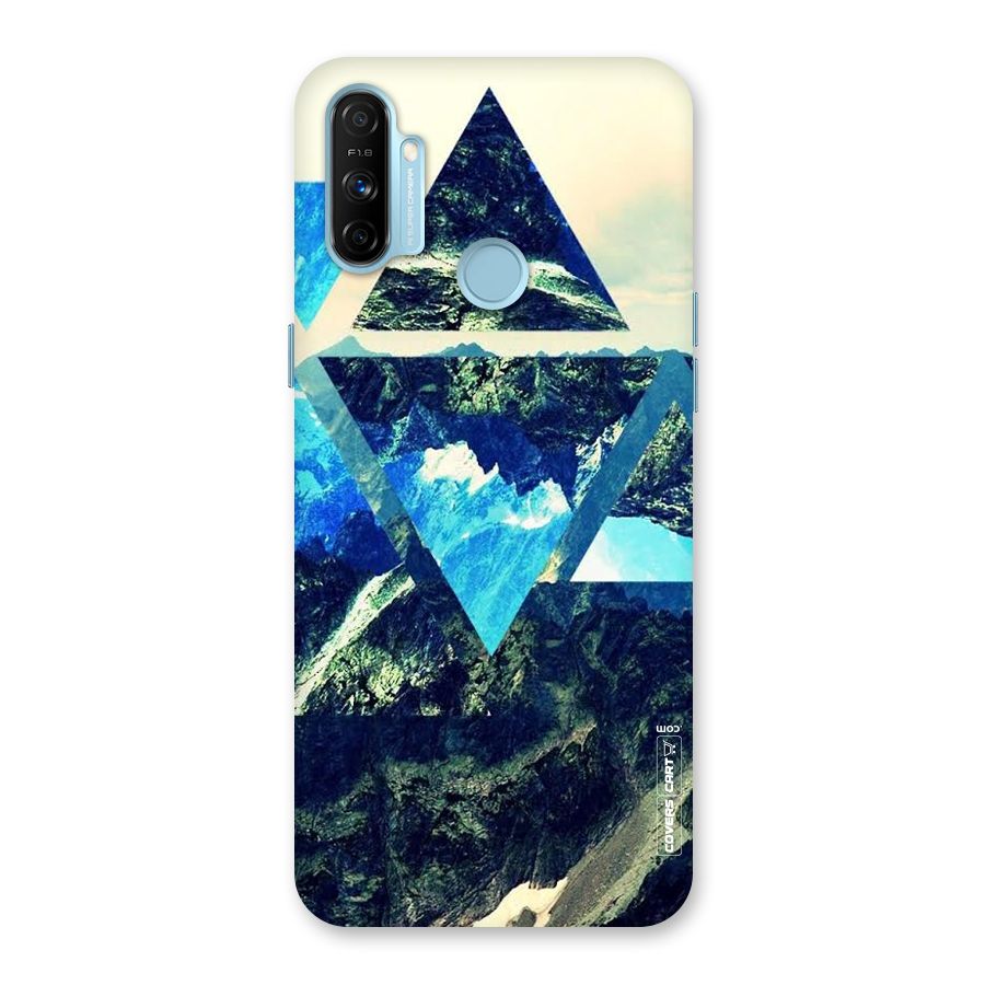 Triangular View Back Case for Realme Narzo 20A