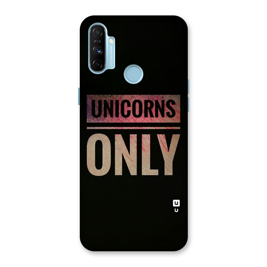 Unicorns Only Back Case for Realme Narzo 20A