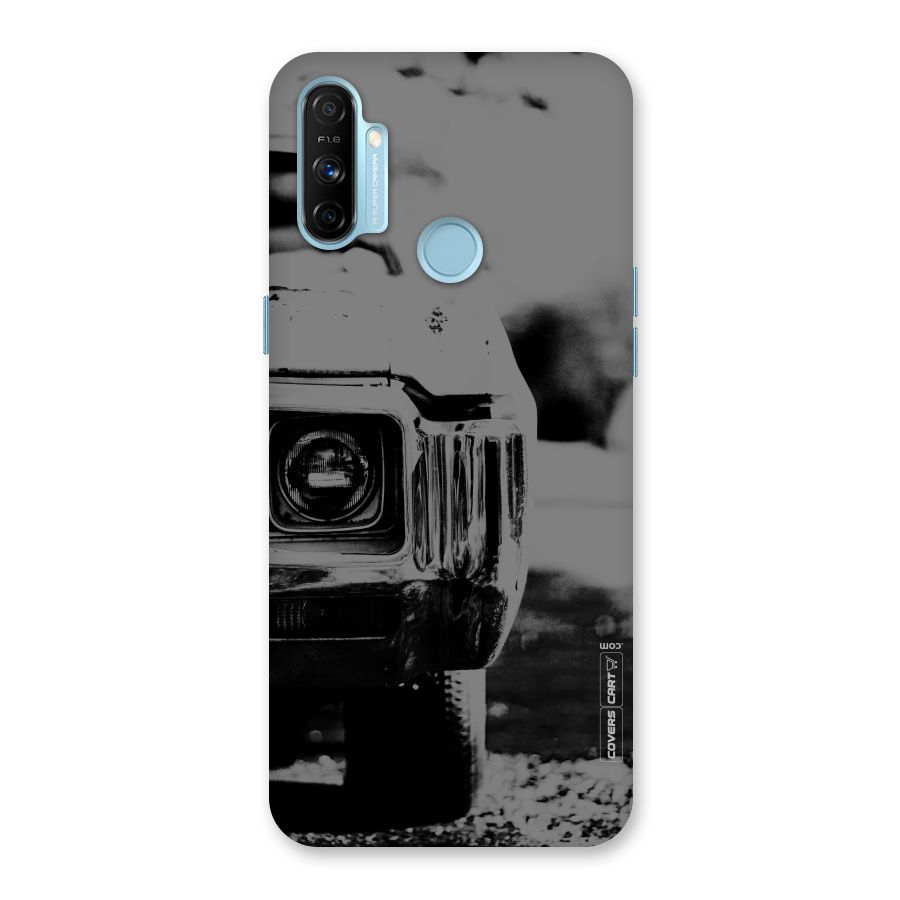 Vintage Car Black and White Back Case for Realme Narzo 20A