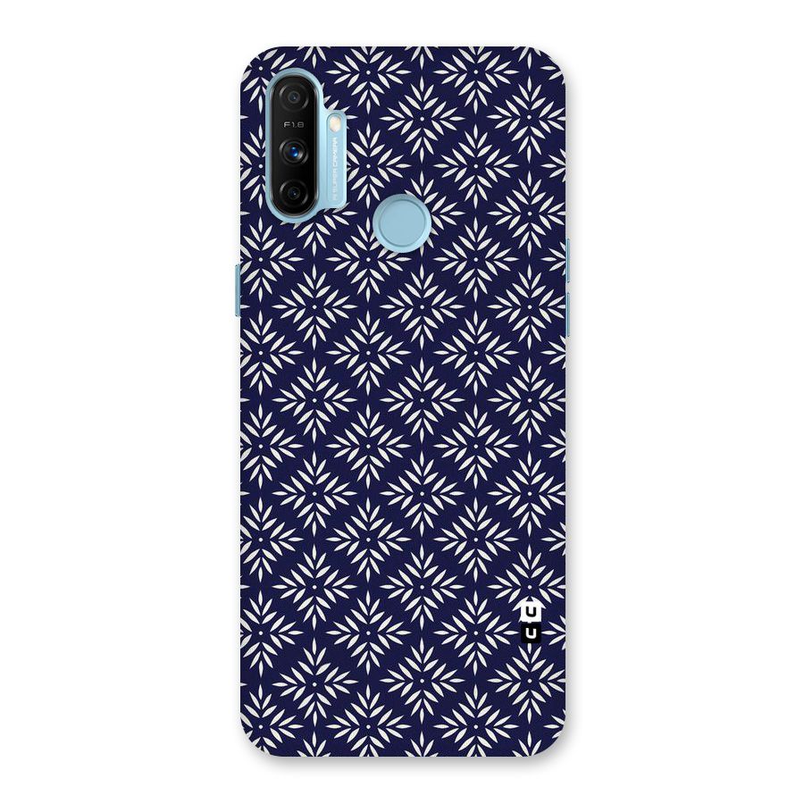 White Petals Pattern Back Case for Realme Narzo 20A