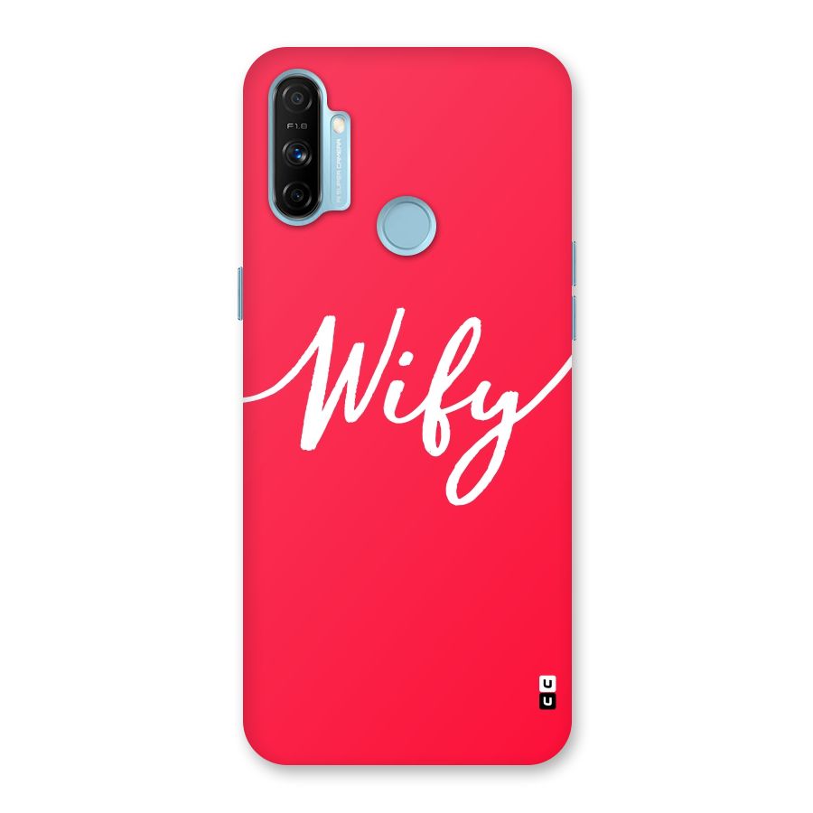 Wify Back Case for Realme Narzo 20A