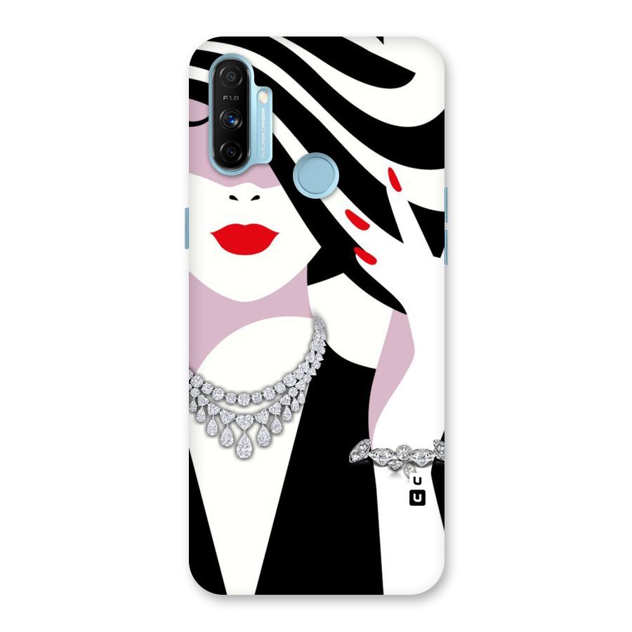Women Beauty Back Case for Realme Narzo 20A