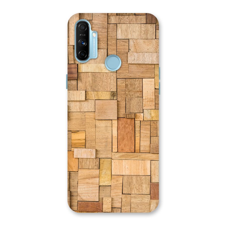 Wooden Blocks Back Case for Realme Narzo 20A