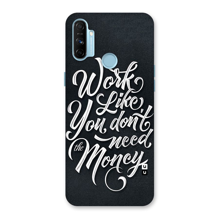 Work Like King Back Case for Realme Narzo 20A