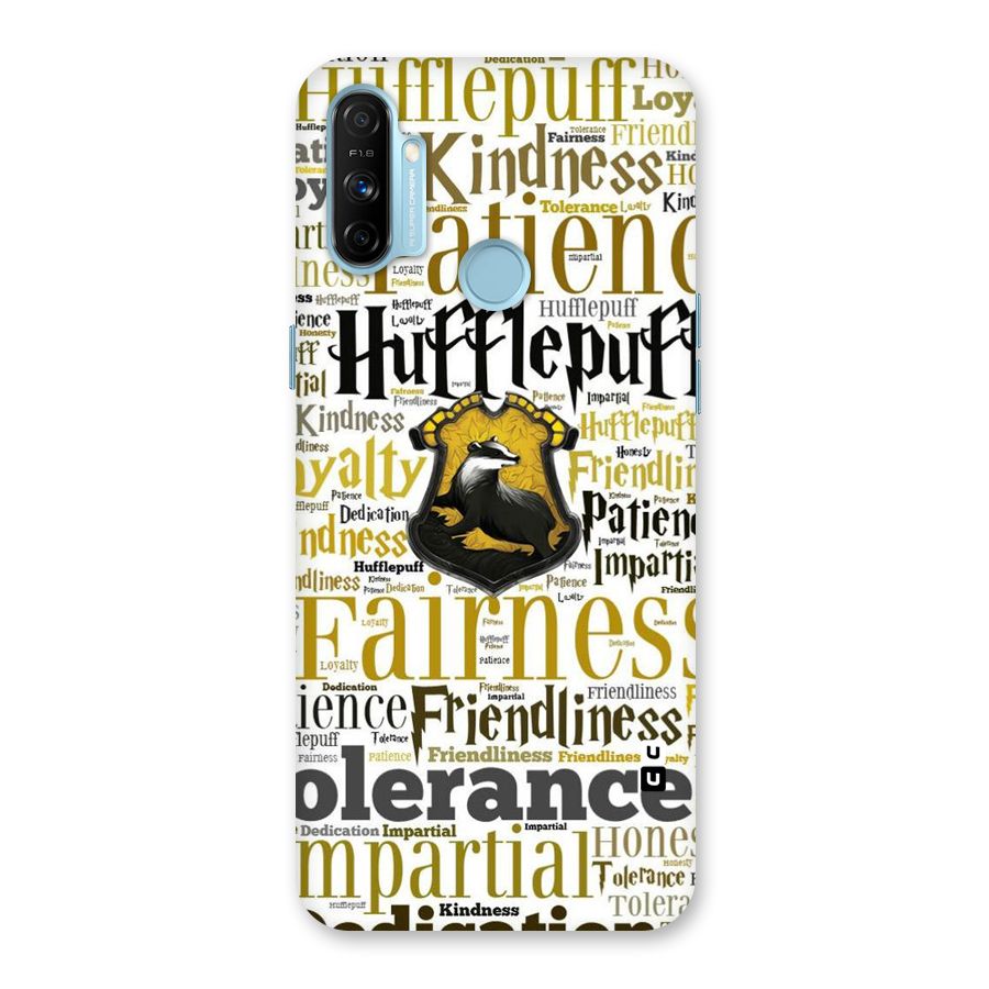 Yellow Fairness Back Case for Realme Narzo 20A