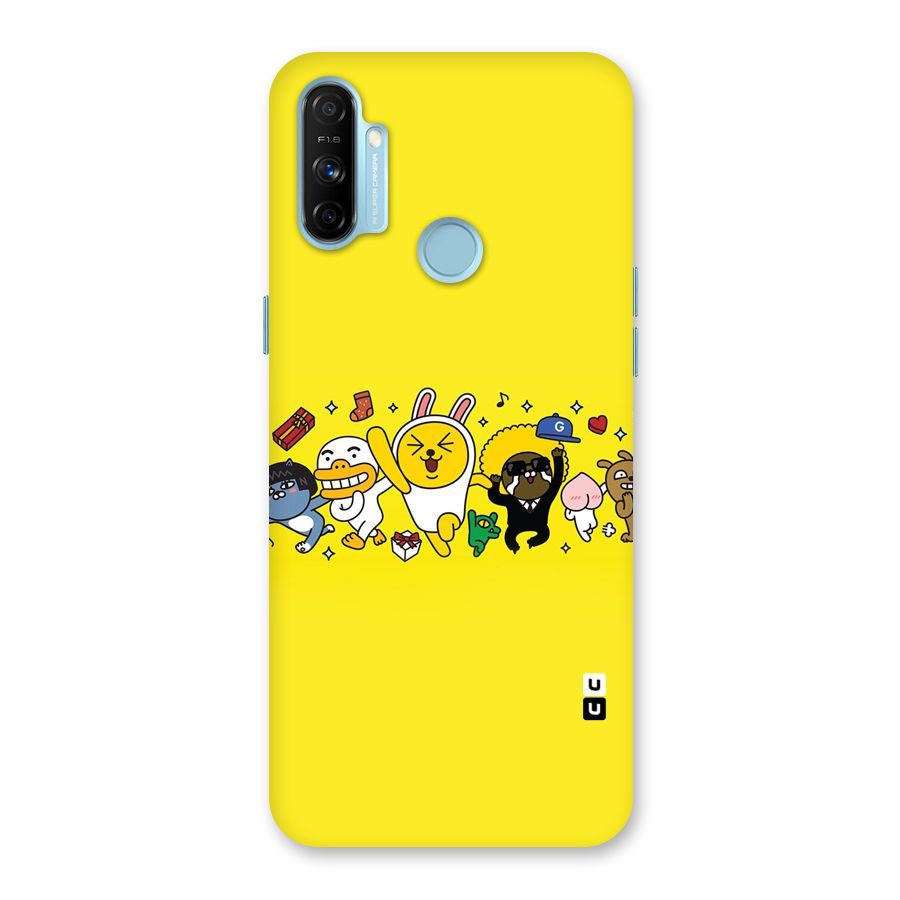 Yellow Friends Back Case for Realme Narzo 20A