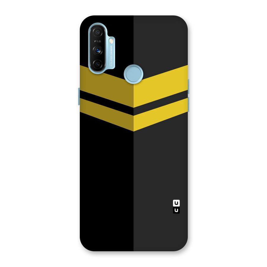 Yellow Lines Back Case for Realme Narzo 20A