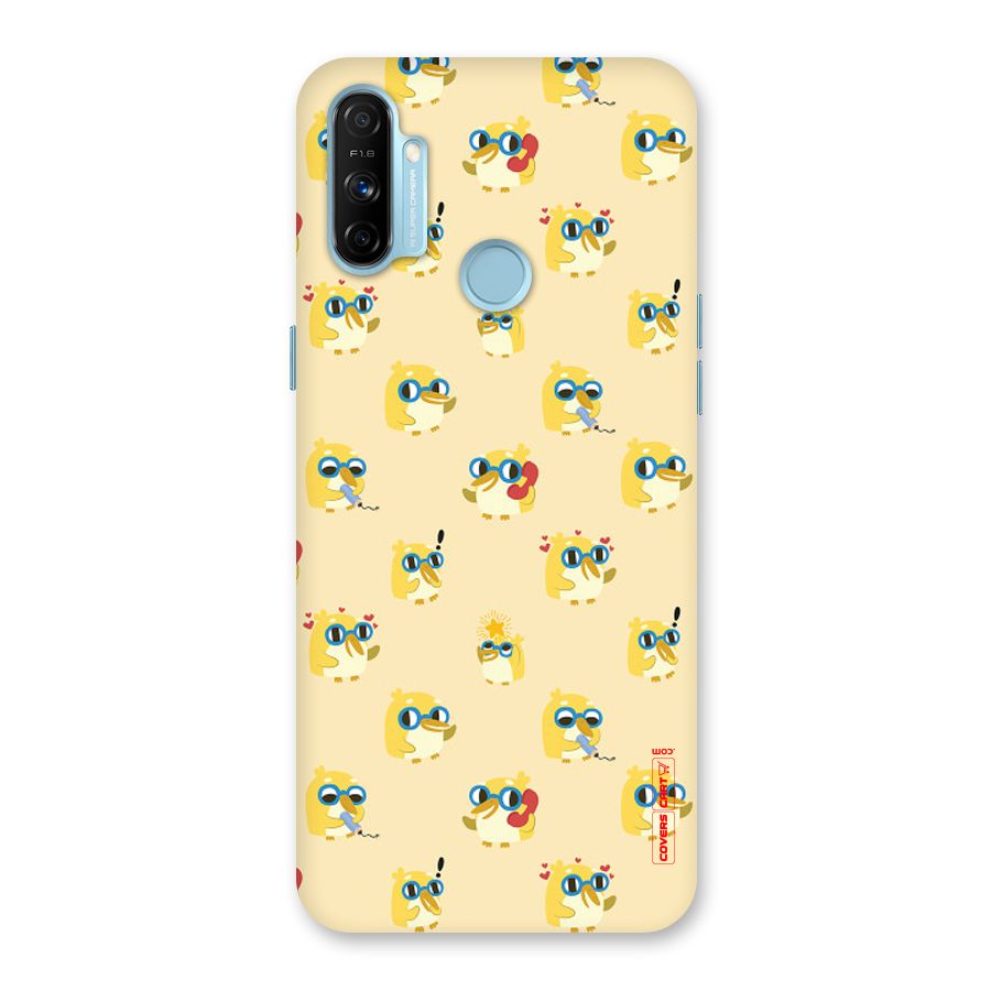 Yellow Parrot Back Case for Realme Narzo 20A