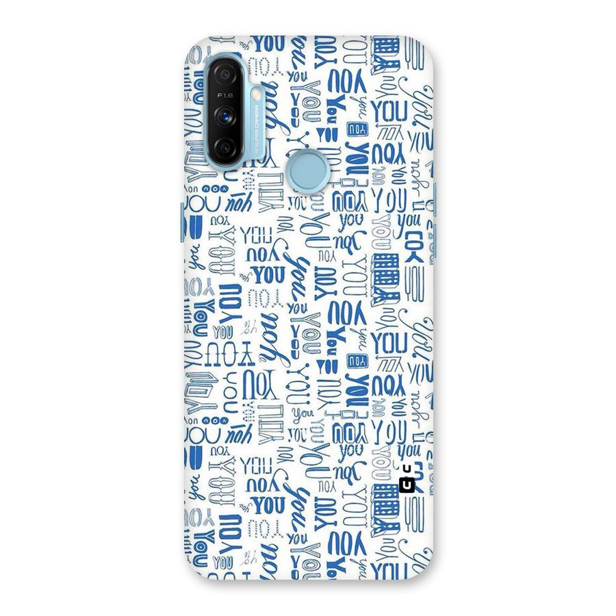 You Pattern Back Case for Realme Narzo 20A