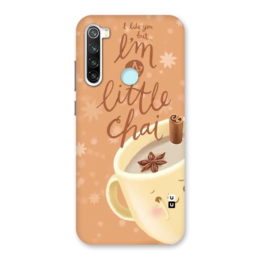 A Little Chai Back Case for Redmi Note 8