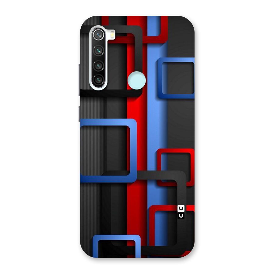 Abstract Box Back Case for Redmi Note 8
