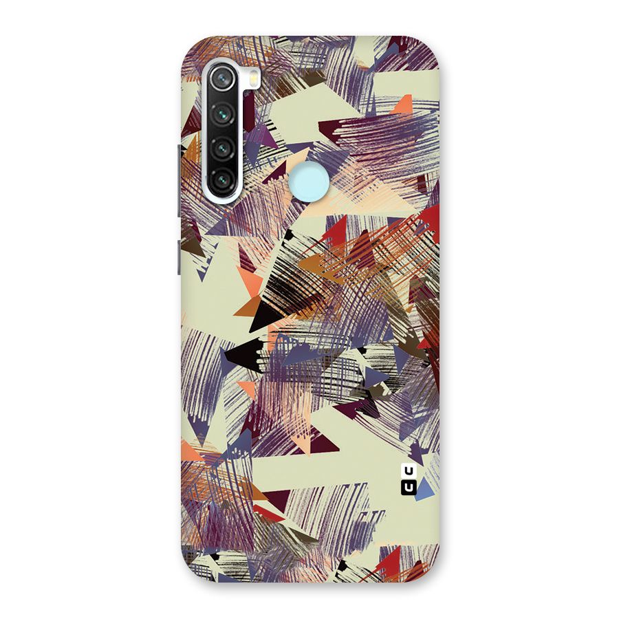 Abstract Sketch Back Case for Redmi Note 8