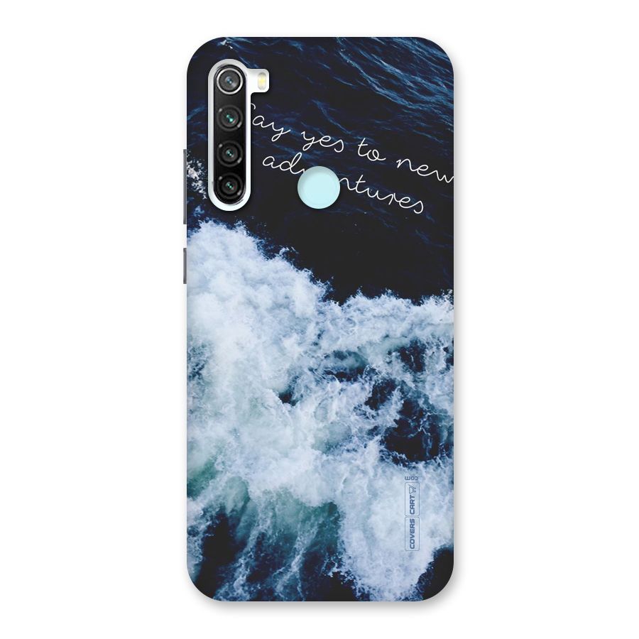 Adventures Back Case for Redmi Note 8