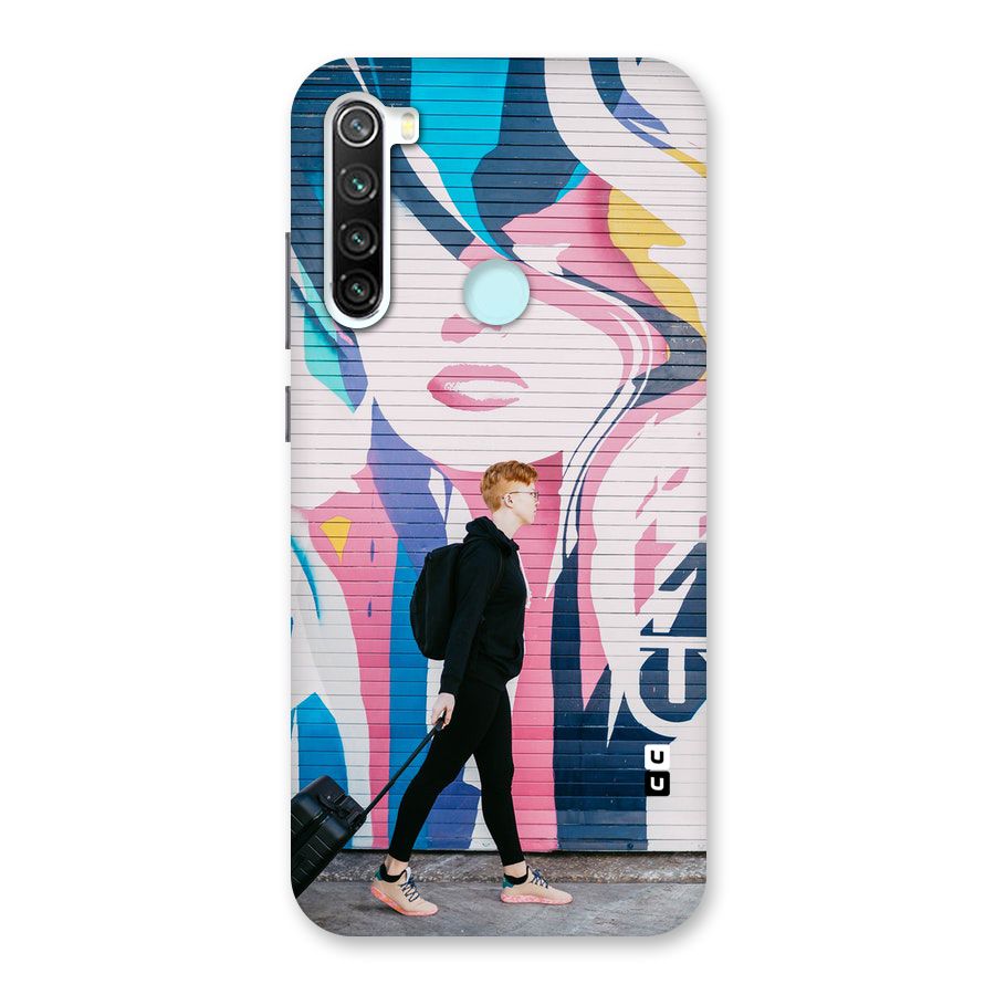 Backpacker Back Case for Redmi Note 8