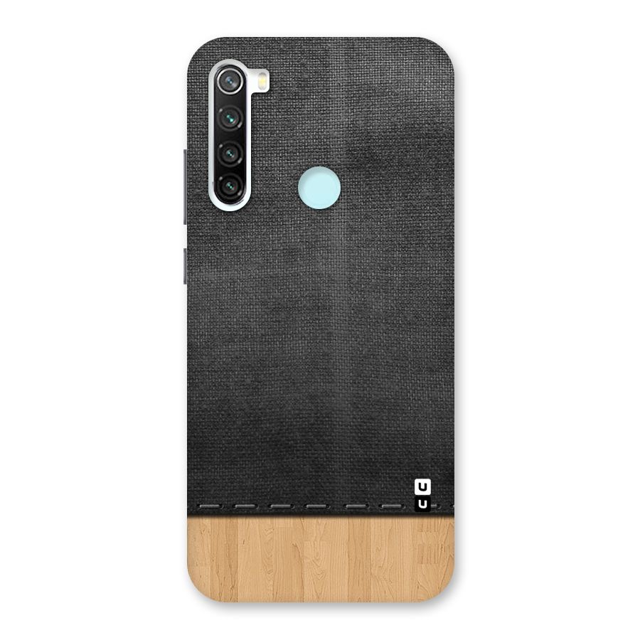 Bicolor Wood Texture Back Case for Redmi Note 8