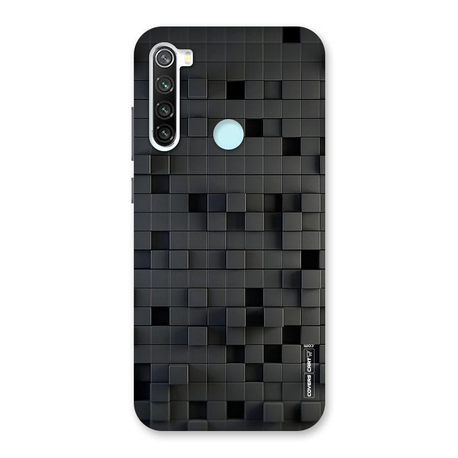 Black Bricks Back Case for Redmi Note 8