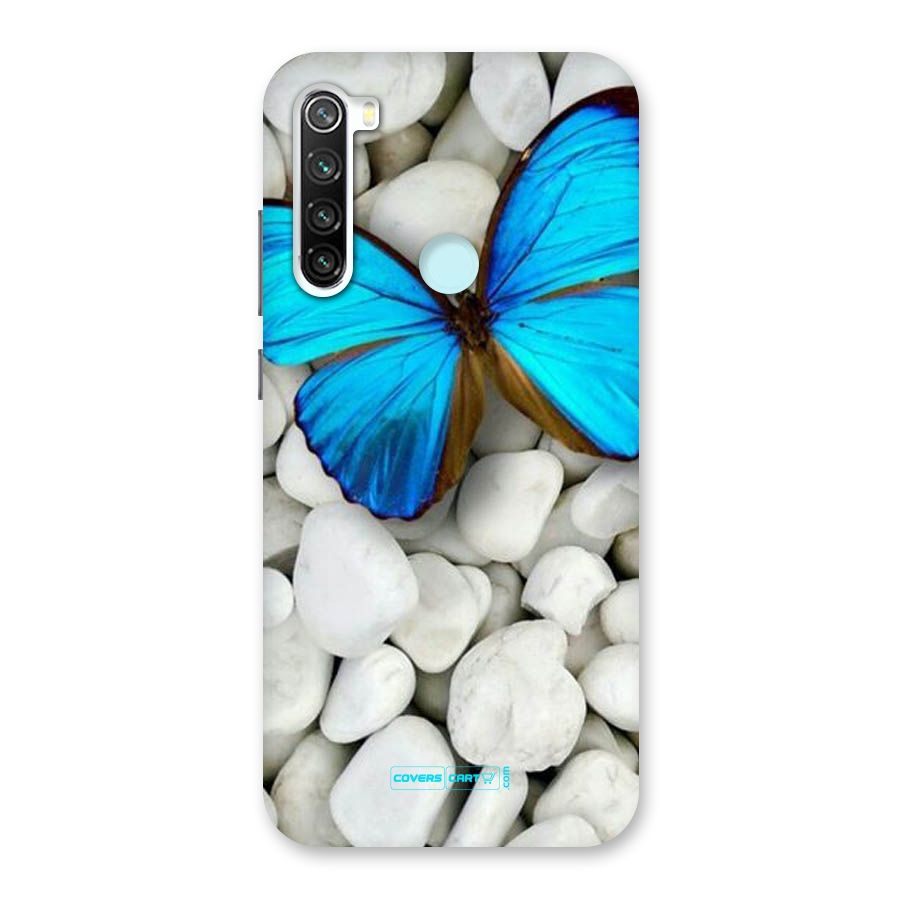 Blue Butterfly Back Case for Redmi Note 8
