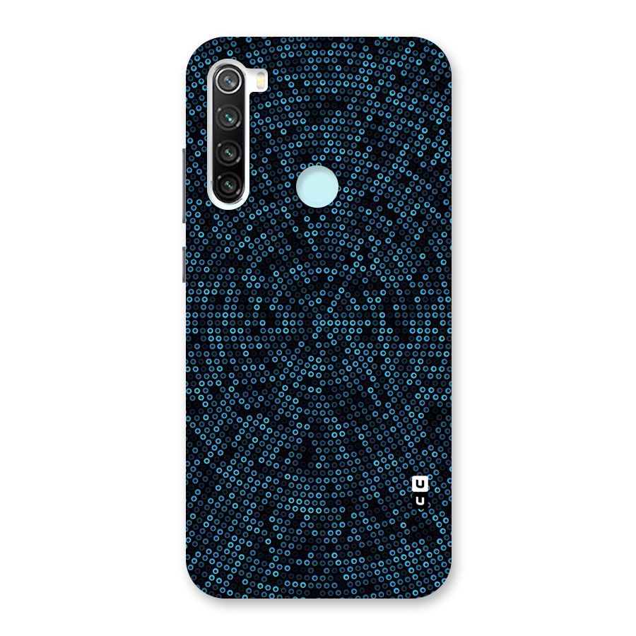 Blue Disco Lights Back Case for Redmi Note 8